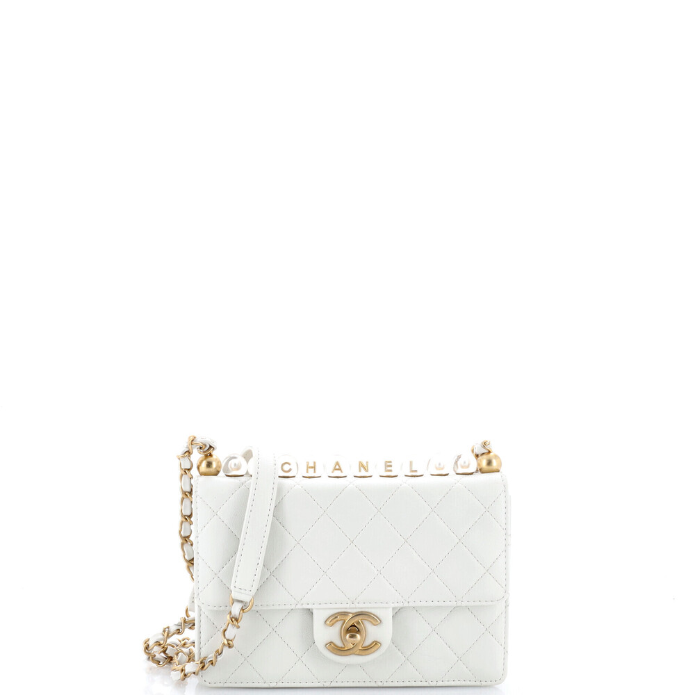 Chanel Small Chic Pearls Flap Bag